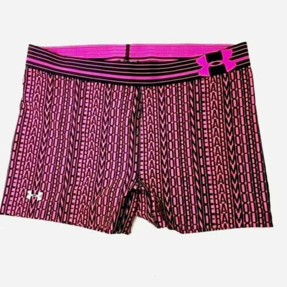 Under Armour Pants - Under Armour M Pink HeatGear Compression Short